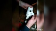 как снять ручку в кране проточной воды
