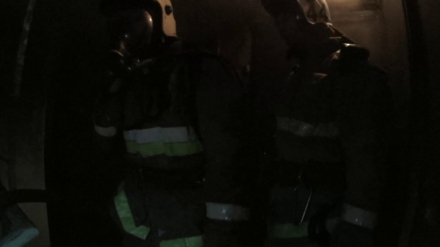 Пожар ул. Свободы 61 в