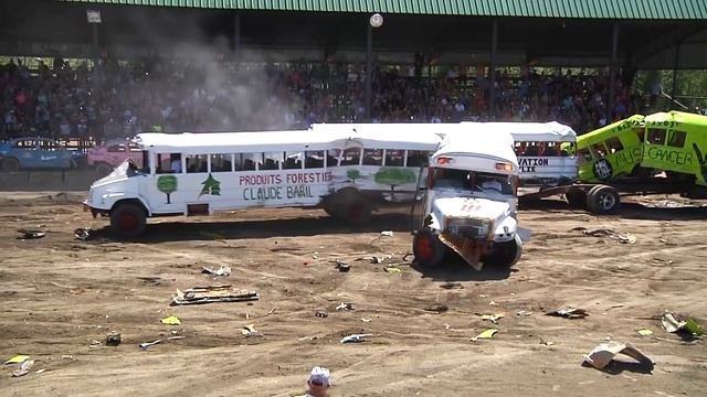Demolition derby - BUS - Autobus Lachute 2018