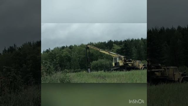 Установка железно-бетонного фундамента