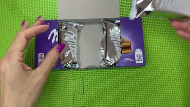 Milka Choco Trio Unboxing / Milka /  Satisfying ASMR #milka