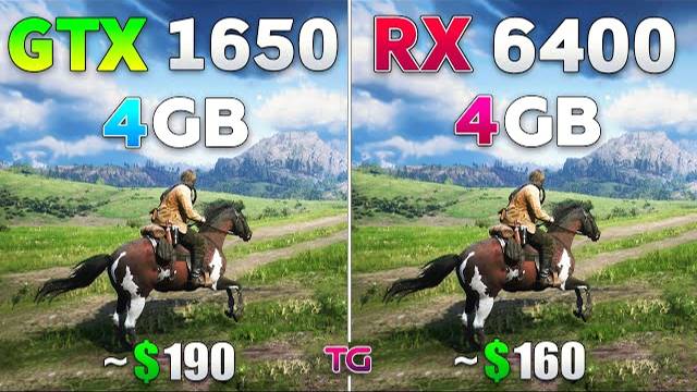 GTX 1650 vs RX 6400 - Test in 11 Games