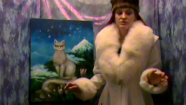 Мифическая индийская кошка / Mysterial cat from India. Art of Sofia ;) 