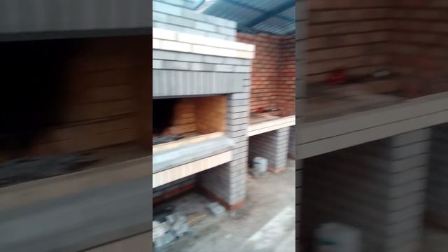 мангал из кирпича- Мержаново