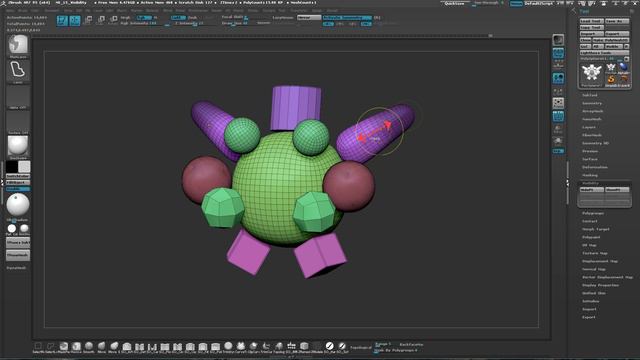 [ZBrush] Module 1 - Zbrush Fundamentals - 6. Masking