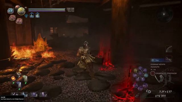 Nioh 2 Сон Самурая Беспокойные духи . Сибата Кацуйе Shibata Katsuie Dual Katana