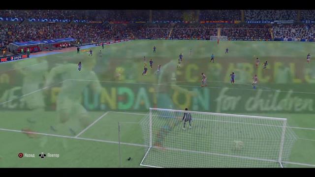 В дальнюю девятку в матче ЛЧ. FIFA 22