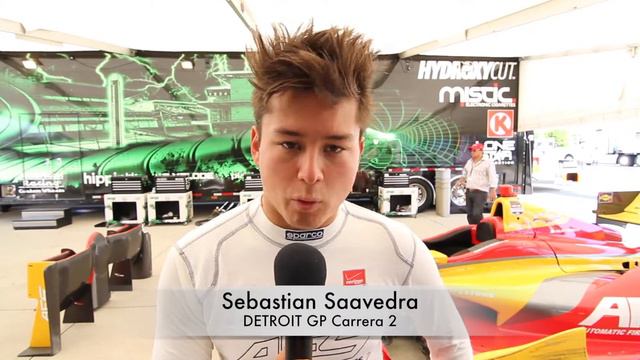 DETROIT GP Carrera 2 Sebastian Saavedra - comentarios