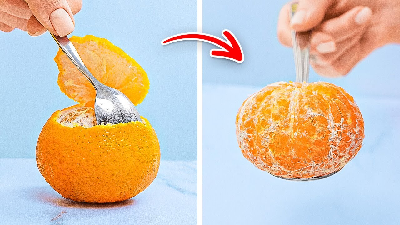 New Easy Ways to Cut & Peel Fruits and More Handy Hacks for Any Occasion 🍊🛠️