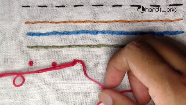 Hand Embroidery for Beginners - Part 2  10 Basic Stitches  HandiWorks 52