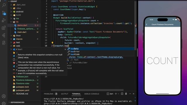 Cloud Firestore 2022 - Aggregation Count Queries in Flutter