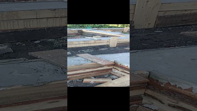 стройка бани и летней кухни продолжение