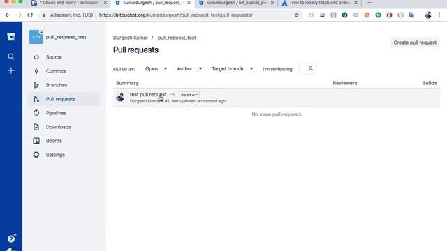 Download Bitbucket Pull Request
