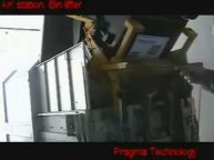 Пресс Pottinger AK. Опрокидыватель контейнеров на АК станции