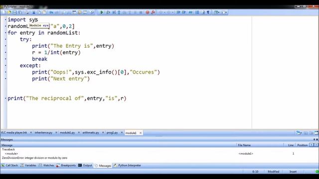 Python for beginners(Hindi) - Tutorial 12(Exception)