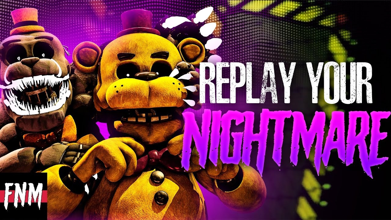 (Автор Five Nights Music/YouTube)FNAF SONG "Replay Your Nightmare" (ANIMATED)