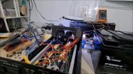 6 РЕМОНТ КИТАЙСКОГО ИНВЕРТОРА НА 3200 ВАТТ СБОРКА В КОРПУС ДС ДС ЧАСТЬ 6