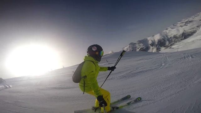 Skiing in Austria  Switzerland IschglSamnaun 2020 Full HD