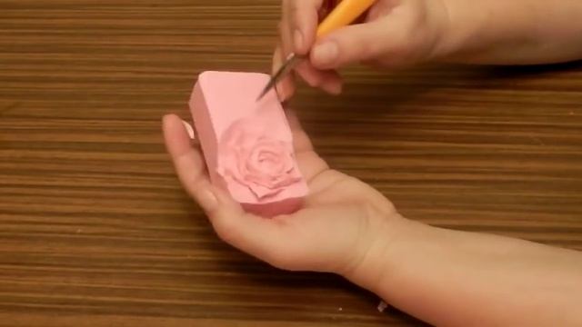 การแกะสลักผักและผลไม้ ในการแกะสลักสบู่  soap carving карвинг по мылу