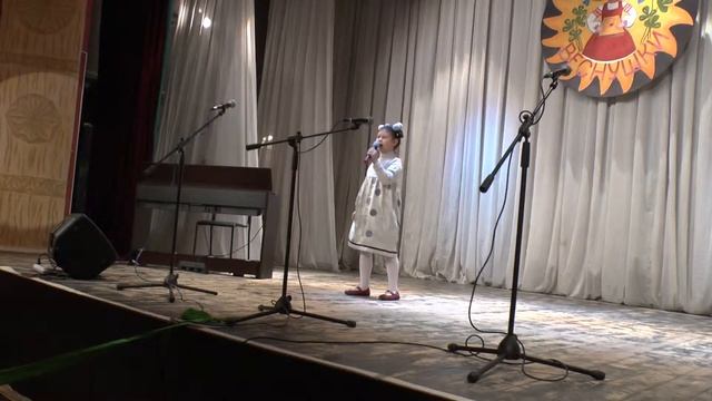 Мария Галимова, песня "Валенки", ДМШ № 6