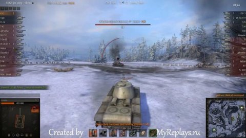 WOT: Arctic Region - KV-3 - 7 frags -