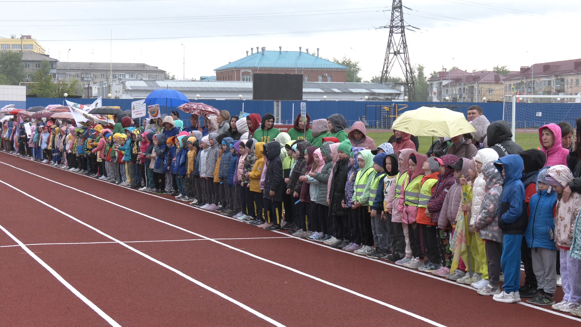 В Кургане в 29-й раз прошла легкоатлетическая эстафета для детских садов