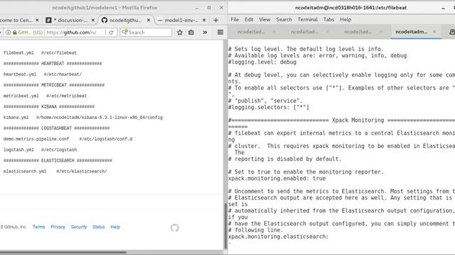 Go-Live:Checking all the configuration files for NonProd-Video-Elasticsearch,Kibana,Logstash-290718