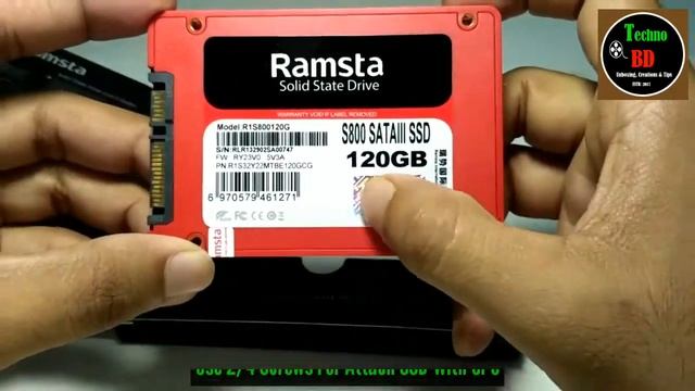 Part-1 | Ramsta 120GB S800 SATA III SSD Unboxing & Review | Full SSD Installation Guide