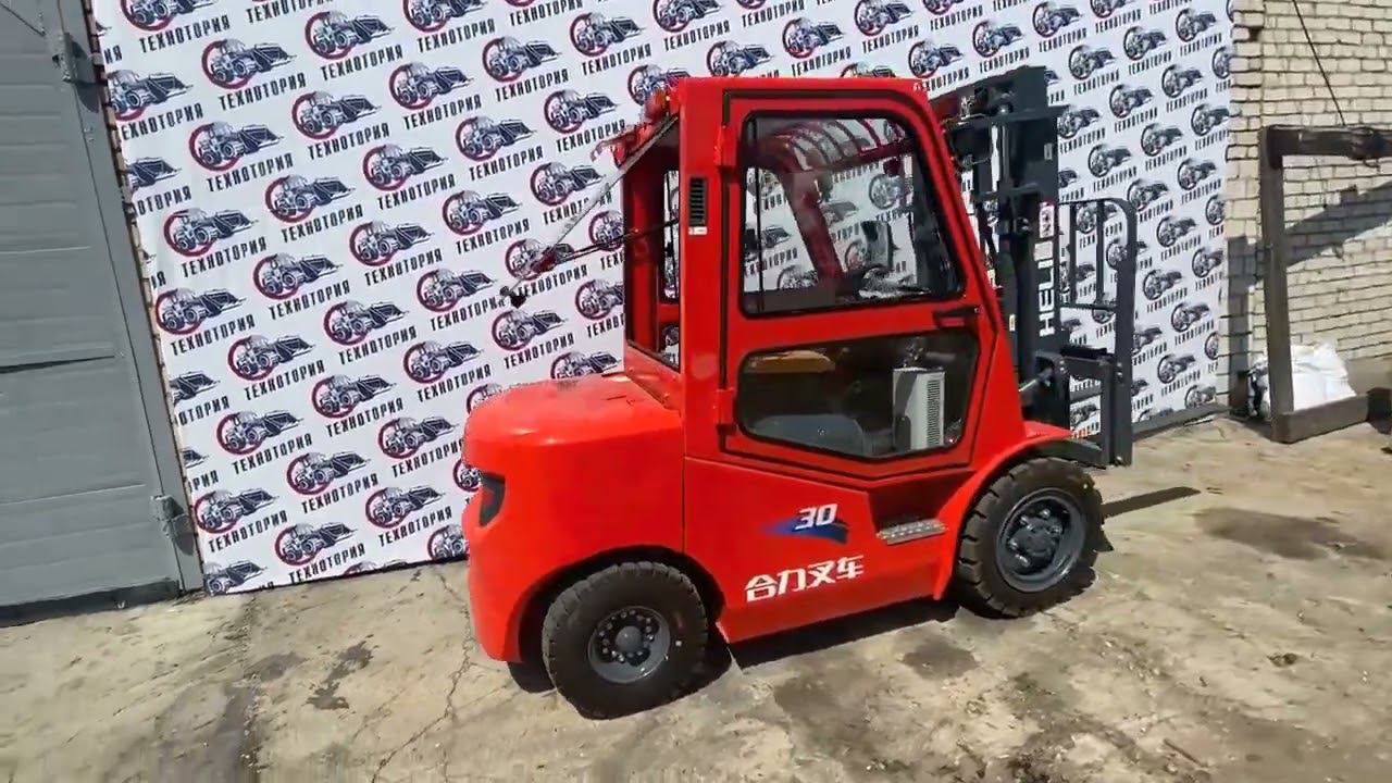 HELI CPCD30 — 3т, 3м, дизельный, кабина с печкой