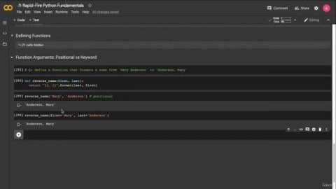 26. Function Arguments Positional vs Keyword