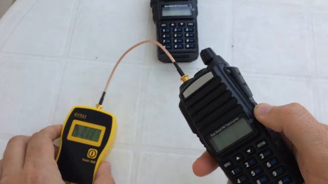 Сравнительный тест радиостанции Baofeng UV-82 мощностью 5W и 8W