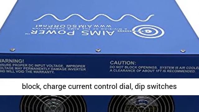 AIMS Power 10,000 Watt Pure Sine Inverter Charger 48Vdc / 240Vac Input To 120/240 Vac - Overview