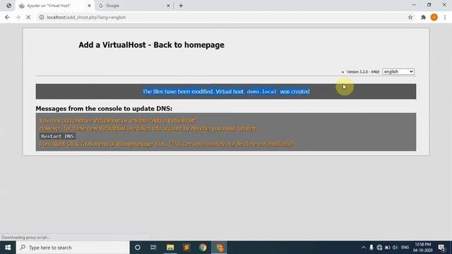 Virtual Host - How to Create Virtual Host Easy Step In WAMP Windows 10