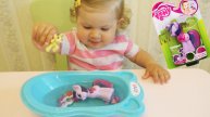 ✿ My Little Pony Bath time MLP open new toys МЛП МОЙ МАЛЕНЬКИЙ ПОНИ купаем лошадок