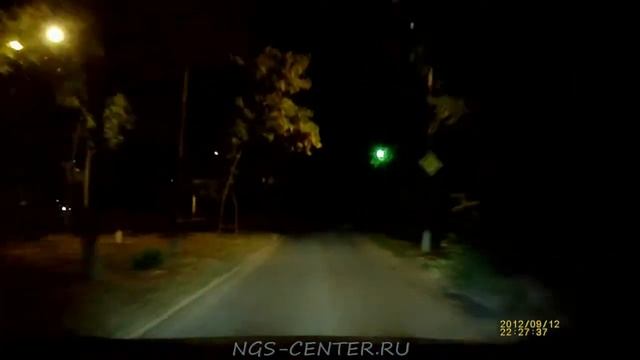 Тест Prestigio RoadRunner HD1. Ночная запись