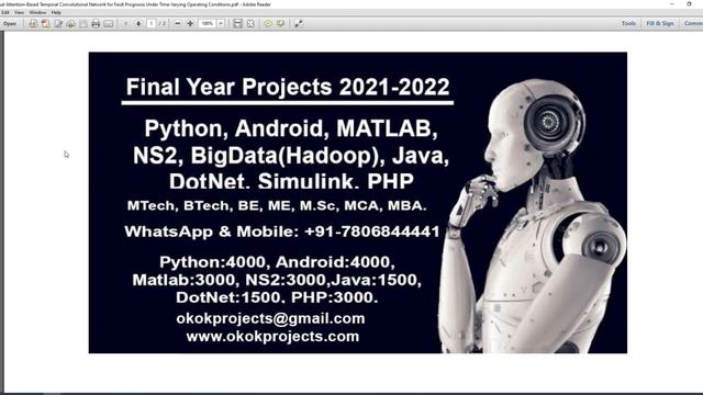 Dual Attention Based Temporal Convolutional Network for Fault Prognosis Under Time Varying Operatin