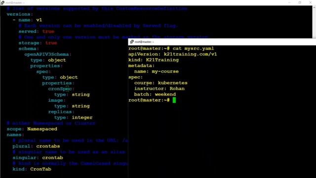 Custom Resource Definitions (CRD)