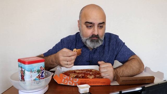 ОБЗОР ДОСТАВКИ "ДОДО-ПИЦЦА"! БОЛЬШОЙ ПУК! |  Жру.ру#184 | MukBang ASMR Eating Slurp | АСМР