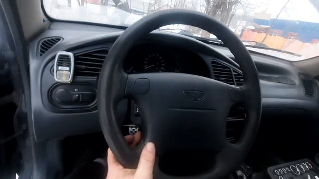 установиль руль с колонкой на сенс с ланоса/нубиры