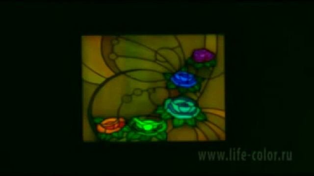 Витражи Tiffany с подсветкой