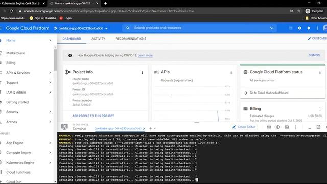 5.Google cloud platform -Introduction Lab to Kubernetes Engine @Google @googlecloudtech
