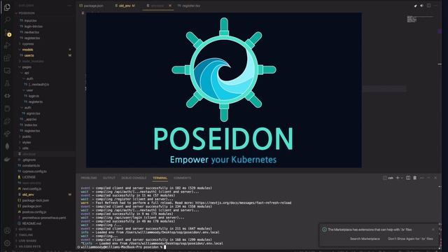 Empower your Kubernetes with POSEIDON - Walkthrough the App