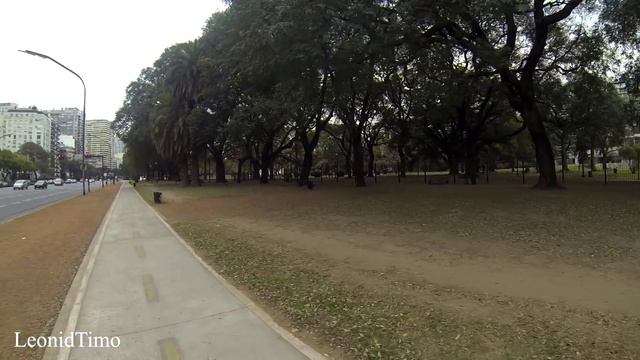 Районы Recoleta и Palermo в Buenos Aires. АРГЕНТИНА