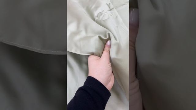 Тенсел с одеялом фисташка
