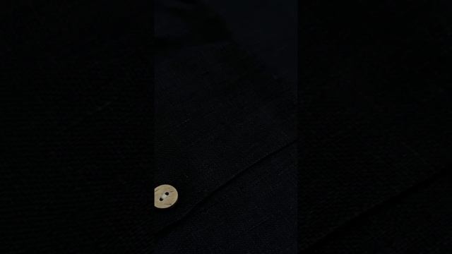 Идеальная черная рубашка из 100% льна от бренда Простор Текстиль
#shorts