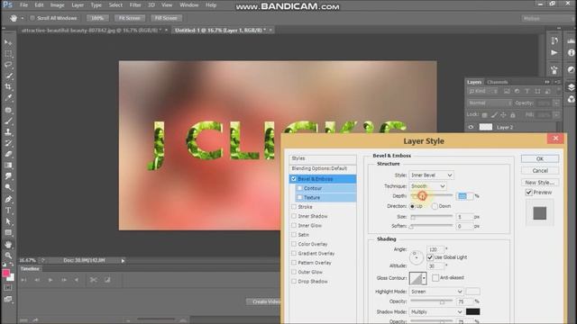 TEXT PHOTO EFFECT IN PHOTOSHOP CS6 || TEXT ME APNI PHOTO KEISE LAGAIYE