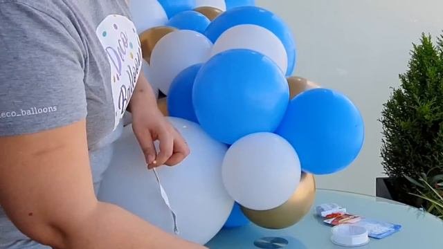 ¿Cómo Hacer Una Guirnalda De Globos? Arco Orgánico De Globos. Paso A Paso.