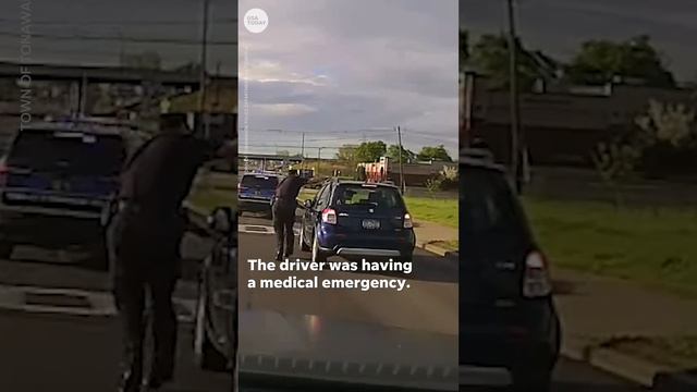 полицейский по прозвищу «дорожный бегун» после того, как преследовал сбежавшую машину пешком