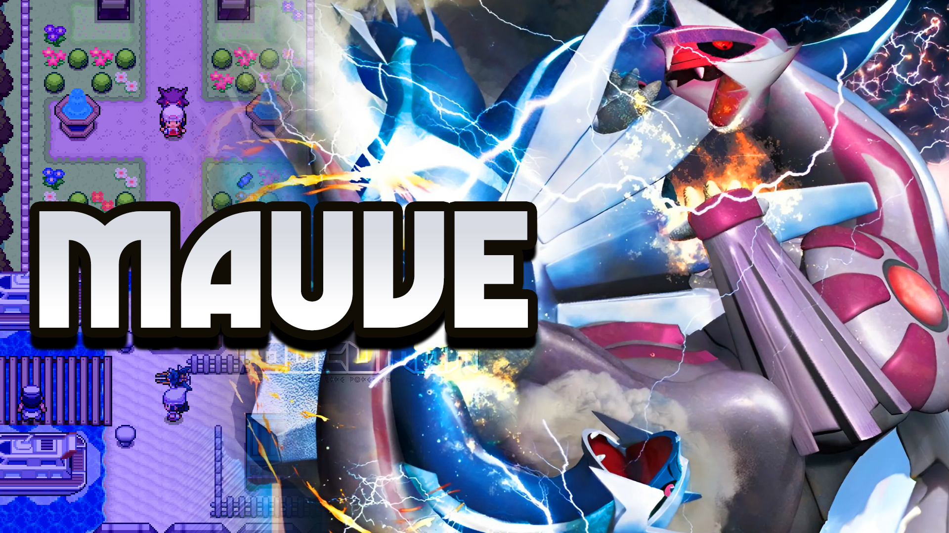 Pokemon Mauve — фанатская игра, в которую входят Team Rocket, Team Aqua/Magma, Team Galactic, Team P