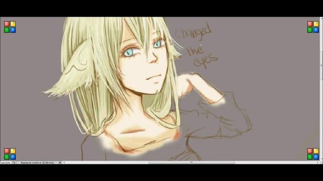 Sketchy Color Speedpaint Photoshop CS5